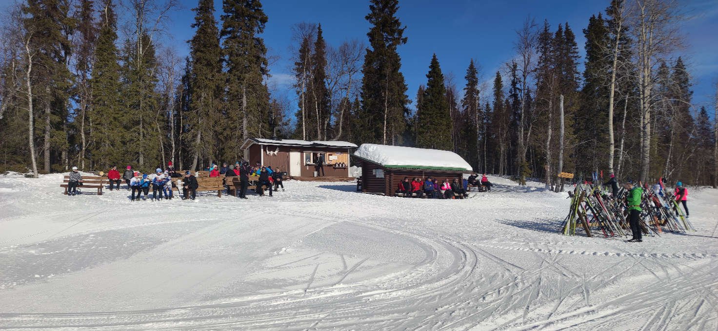 Kätkäjärvi latukahvila ski trail cafe